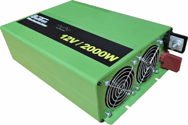 Wechselrichter BullTron 12 V 2000 W Netzvorrangschaltung 16 A Sicherung – Bild 2