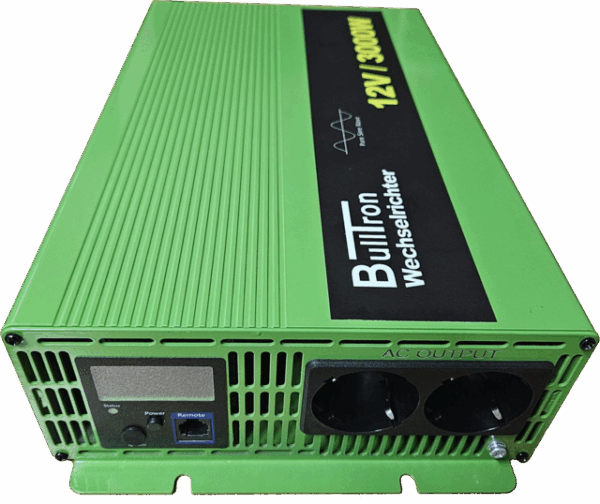 Wechselrichter BullTron 12 V 3000 W Netzvorrangschaltung 16 A Sicherung – Bild 3
