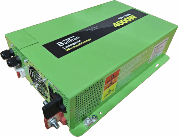 Combi 12 V BullTron Wechselrichter 4000 W und Ladegerät 120 A