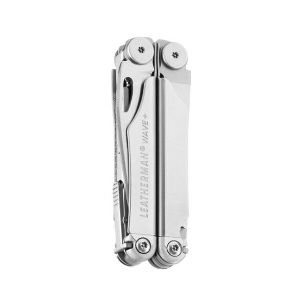 Multitool Leatherman Wave+ mit Drahtschneider 18 verschiedene Tools Farbe silber – Bild 2