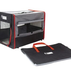 Hundehütte Fiamma Carry Dog Farbe schwarz / grau / rot