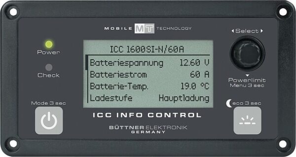 Fernanzeige BÜTTNER ELEKTRONIK Universal - Remote - Control für ICC 1600/ 3000