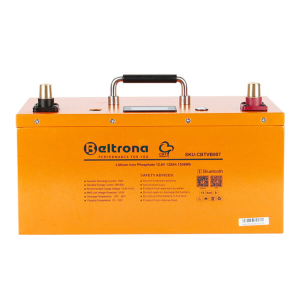Batterie CBT POWER mit Bluetooth Funktion und LCD Anzeige 120 Ah – Bild 2