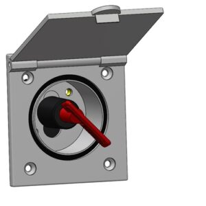 Batterietrennschalter easydriver inkl. Einbaugehäuse
