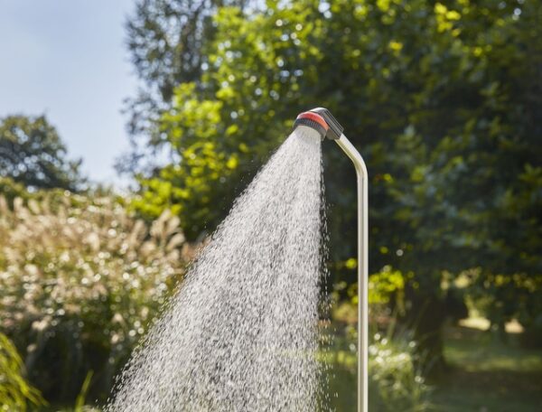 Gartendusche solo GARDENA Farbe silber – Bild 3