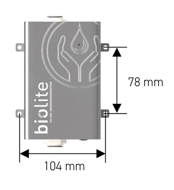 Trinkwasser-Desinfektionsgerät WM aquatec UV-C LED Wasserdesinfektion Farbe grau – Bild 2