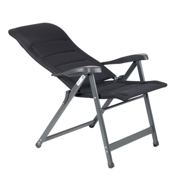 Air Deluxe Campingstuhl CRESPO ohne Kopfpolster 67 x 119 x 77 cm Farbe schwarz – Bild 5