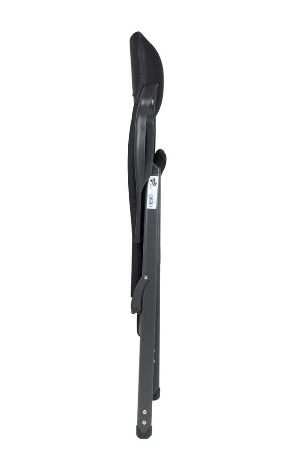 Air Deluxe Campingstuhl CRESPO ohne Kopfpolster 67 x 119 x 77 cm Farbe schwarz – Bild 7