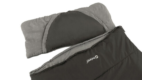 Schlafsack Outwell Contour links, Farbe midnight black – Bild 3