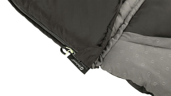 Schlafsack Outwell Contour links, Farbe midnight black – Bild 4