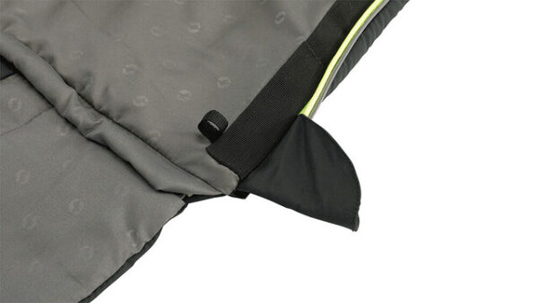 Schlafsack Outwell Contour rechts, Farbe midnight black – Bild 4