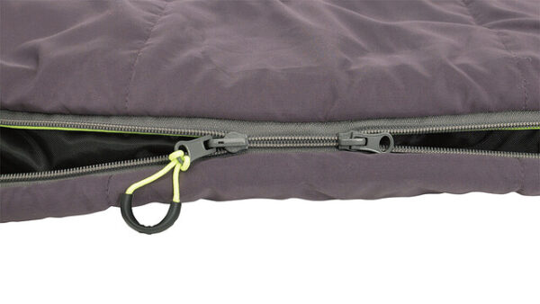 Schlafsack Outwell Contour rechts, Farbe dark purple – Bild 8