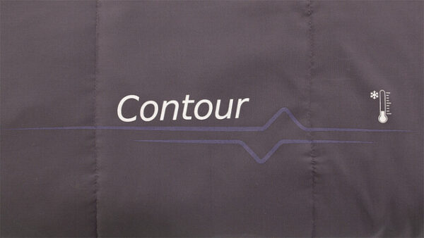 Schlafsack Outwell Contour rechts, Farbe dark purple – Bild 12