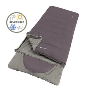 Schlafsack Outwell Contour links, Farbe dark purple