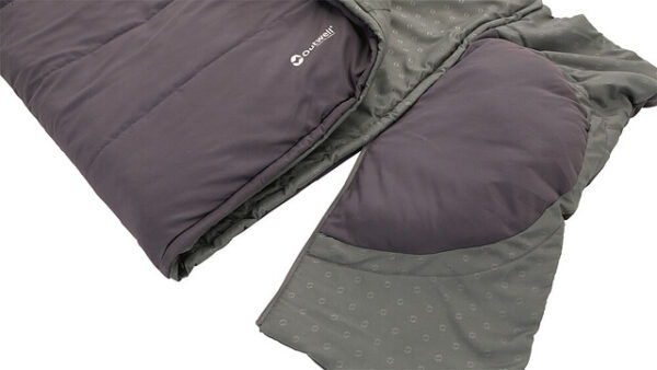 Schlafsack Outwell Contour links, Farbe dark purple – Bild 9