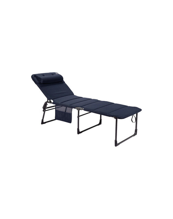 Dreibeinliege CRESPO extra Air-Deluxe Alu Farbe blau – Bild 2