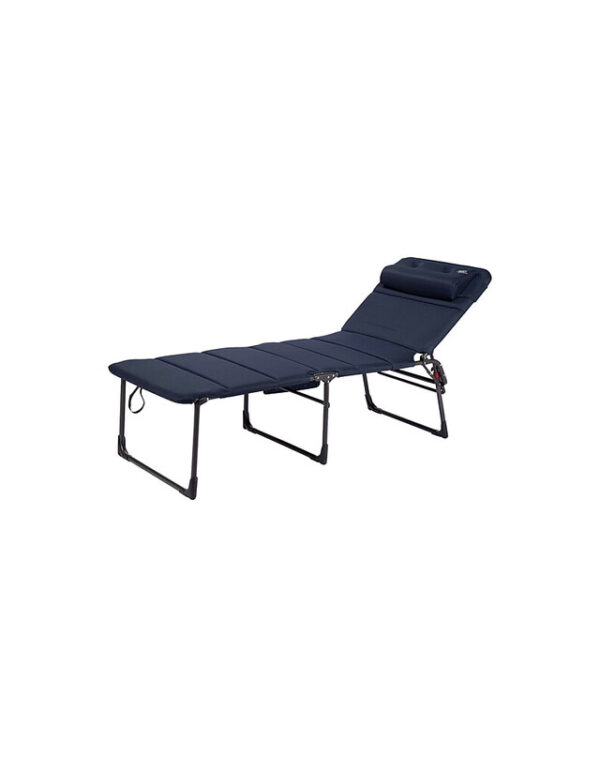 Dreibeinliege CRESPO extra Air-Deluxe Alu Farbe blau – Bild 3