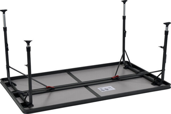 Leichter Tisch XL Crespo 150 x 90 x 63 cm Farbe dunkelgrau – Bild 5
