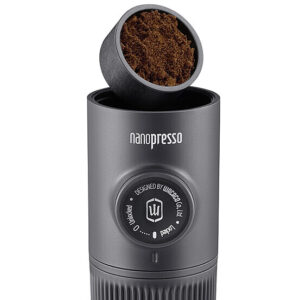 Espressomaschine Wacaco Nanopresso tragbar Fb. grau