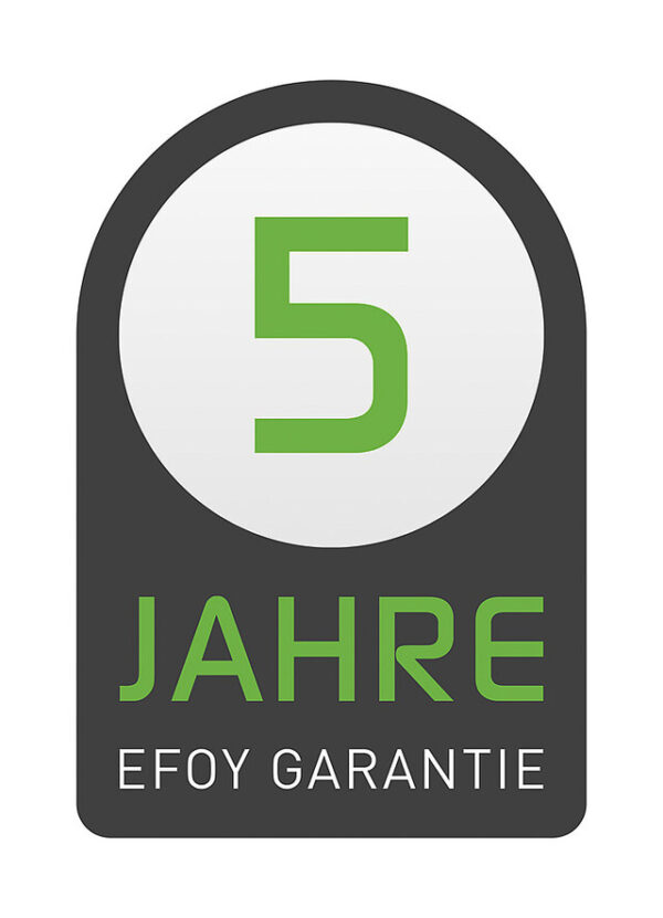 Garantiezertifikat EFOY für Brennstoffzelle 150 BT 5 Jahre