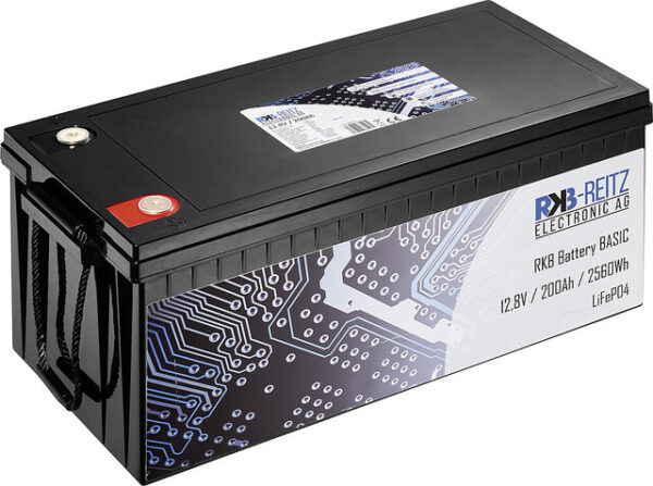 Lithium Batterie RKB LiFePo4, 12,8 V 200 Ah – Bild 2