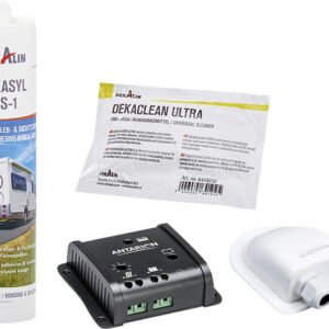 Zubehörpaket ANTARION für Solaranlage _PWM controller, glue MS1 Dekalin, Deka cleaner, junction box_