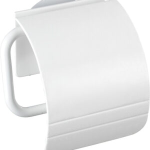 Toilettenpapierhalter Maximex mit Deckel Static-Loc® Osimo Farbe: weiß