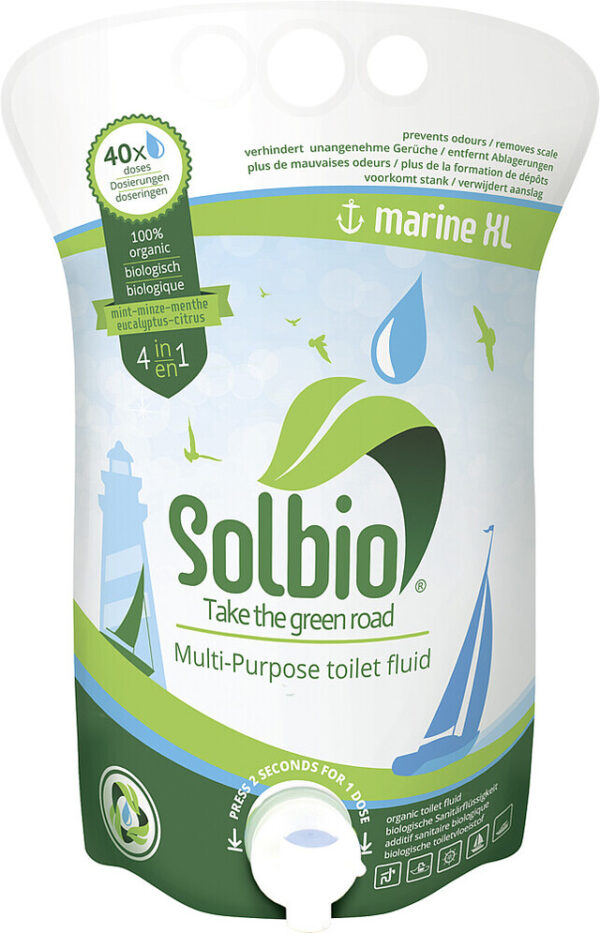 Toilettenflüssigkeit Solbio Marine 1,6 l – Bild 2