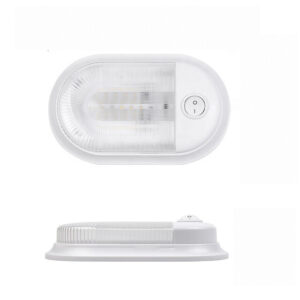 LED Aufbauleuchte Jamara-LED 12V 3W 3000k mit Schalter Farbe: weiß