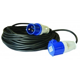 Anschlusskabel ANTARION Rallonge Electrique Farbe schwarz Länge 25 m