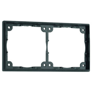 Distanzrahmen flach Farbe schwarz 2-fach lose