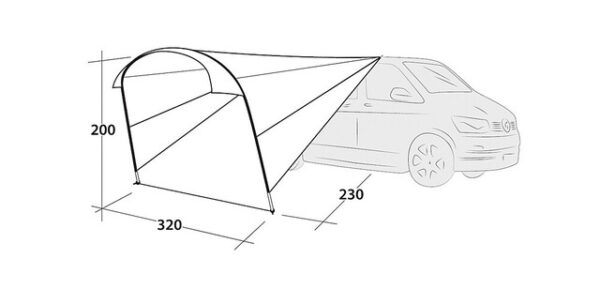 Vordach Outwell Tourning Canopy – Bild 2