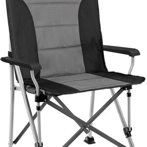 Faltstuhl BRUNNER RAPTOR HIGHBACK Farbe schwarz / grau