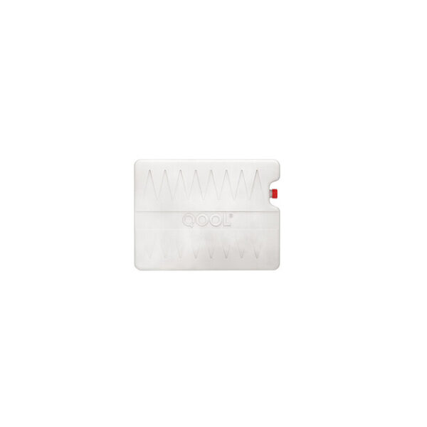 Kühlakku QOOL 4 Temperatur Elemente für Kühlbox M Standard Frozen 4er Set, Farbe weiß