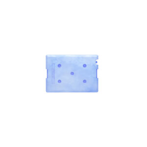 Kühlakku QOOL 6 Temperatur Elemente für Kühlbox L Controlled Fresh 6er Set, Farbe blau