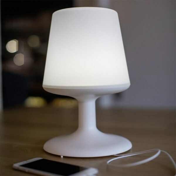 Akkuleuchte koziol LIGHT TO GO Farbe cotton white – Bild 3