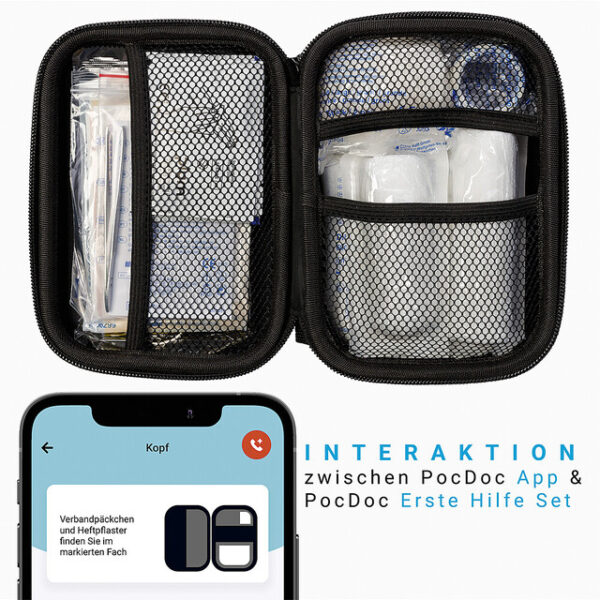 Reise-Erste-Hilfe Set PocDoc Outdoor mit Erste-Hilfe App – Bild 3