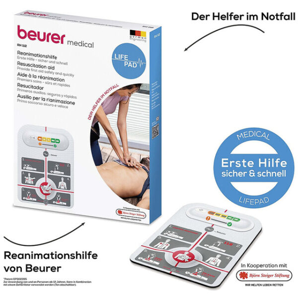 Reanimationshilfe LifePad by Beurer – Bild 7