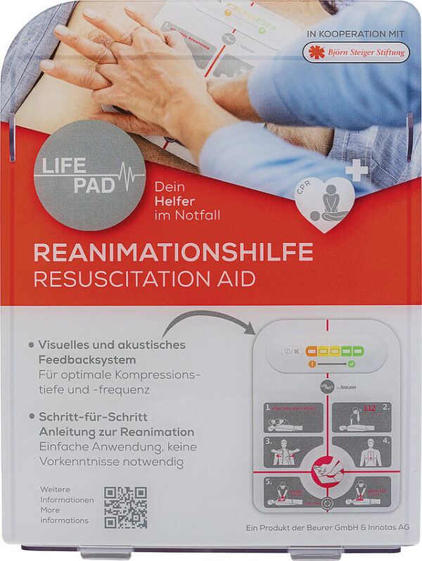 Wandhalterung LifePad zu LifePad Reanimationshilfe – Bild 2