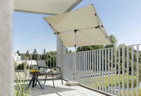 Sonnenschirm SCHNEIDER SCHIRME Novara, 190 x 140 cm Farbe natur – Bild 9