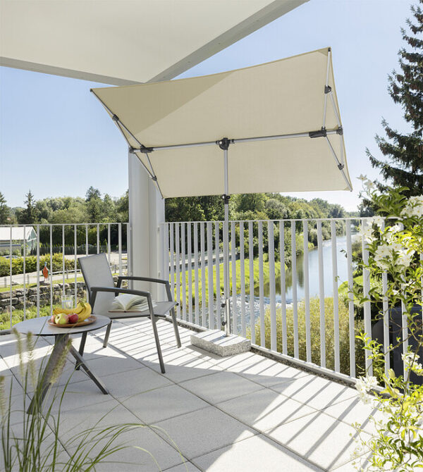 Sonnenschirm SCHNEIDER SCHIRME Novara, 190 x 140 cm Farbe natur – Bild 11