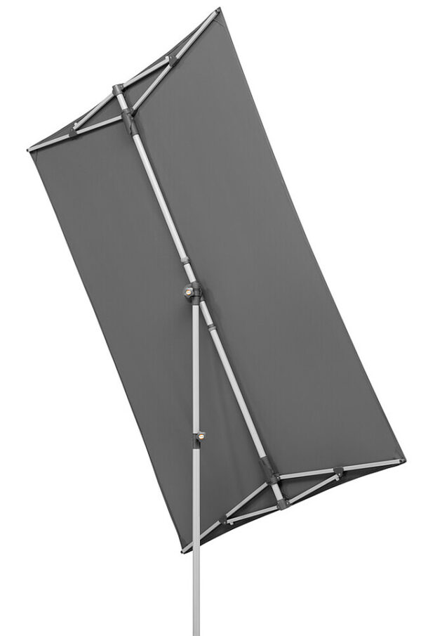 Sonnenschirm SCHNEIDER SCHIRME Novara 190 x 140 cm Farbe anthrazit – Bild 5