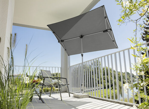 Sonnenschirm SCHNEIDER SCHIRME Novara 190 x 140 cm Farbe anthrazit – Bild 11