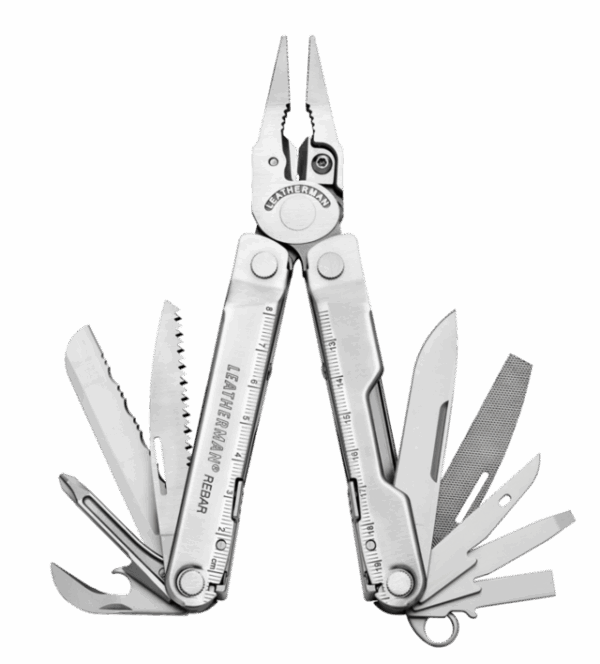Multitool LEATHERMAN Rebar Farbe edelstahl