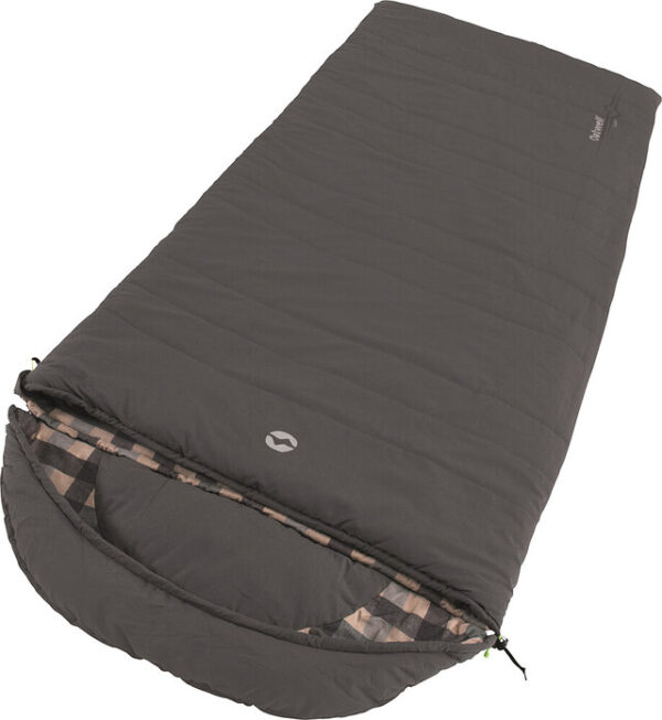 Schlafsack Outwell Camper L Farbe grey – Bild 2