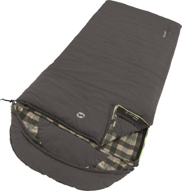 Schlafsack Outwell Camper R Farbe grey – Bild 2