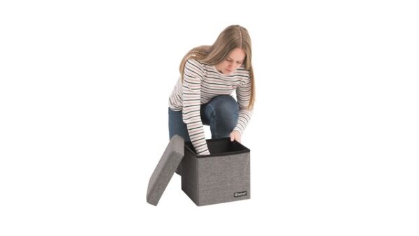 Staubox und Hocker Outwell Cornillon M Farbe grey melange – Bild 5