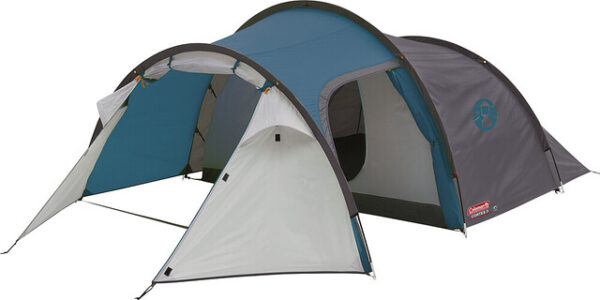 Zelt Coleman Cortes 3 185 x 115 x 370 cm Farbe blau