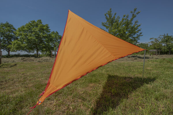 Sonnensegel BENT Zip-Canvas Farbe orange – Bild 2