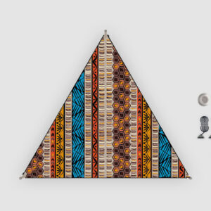Sonnensegel BENT TC Zip-Canvas Single, Afrika Design Afrika Druck
